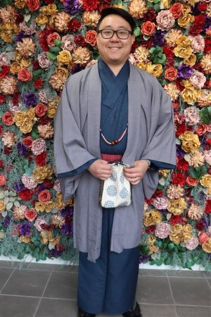 男性着物