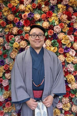 男性着物