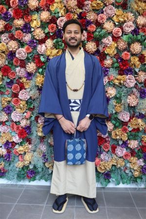 男性着物