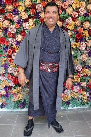 男性着物