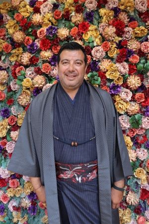 男性着物