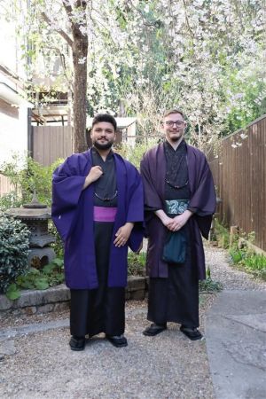 男性着物