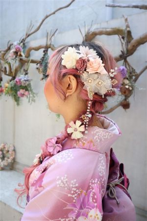 フリーチョイスヘアセット