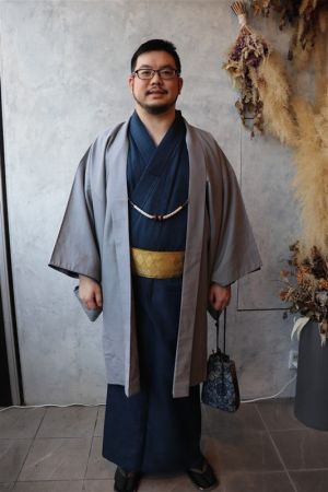 男性着物