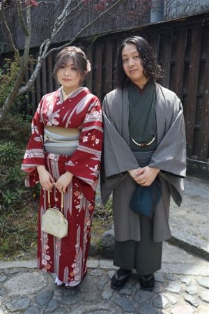 男性着物