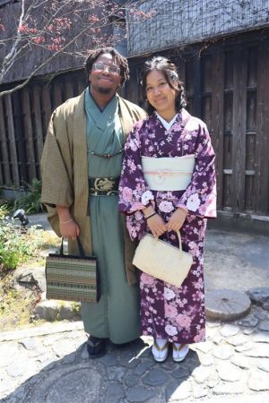 男性着物