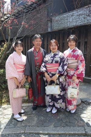 男性着物