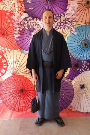 男性着物