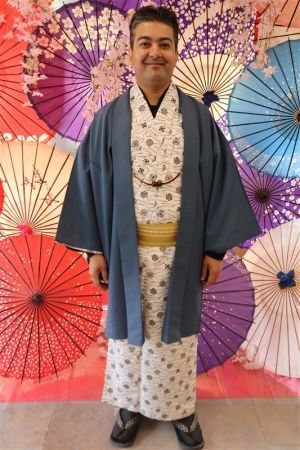 男性着物