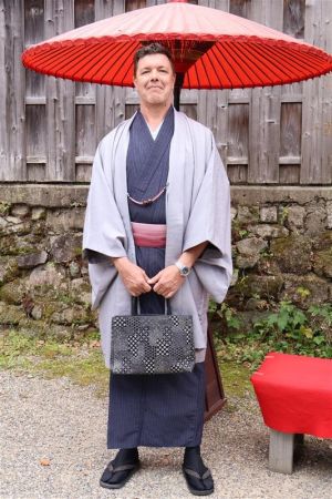 男性着物