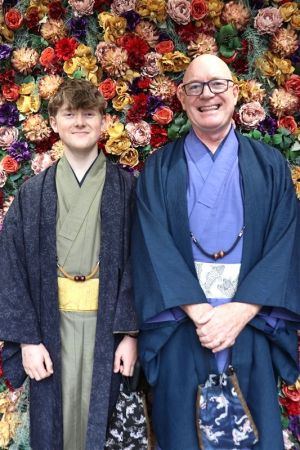 男性着物