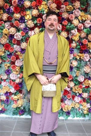 男性着物
