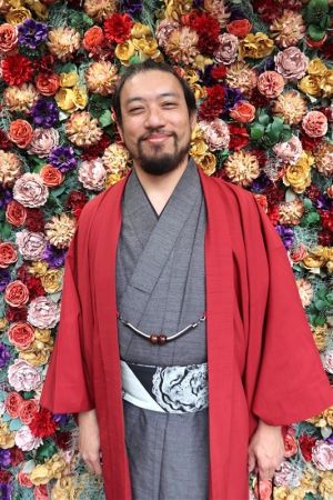 男性着物