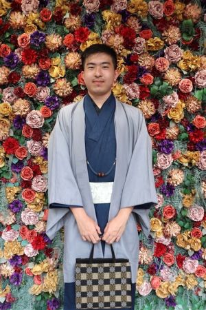 男性着物