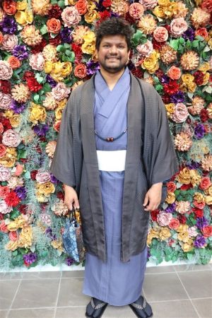 男性着物