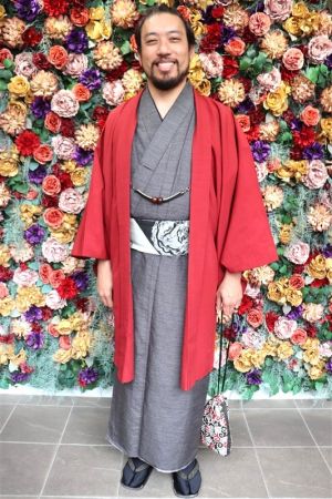 男性着物