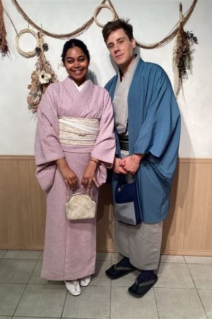 男性着物