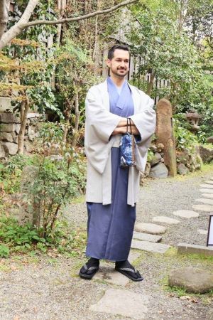 男性着物