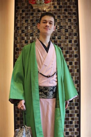 男性着物