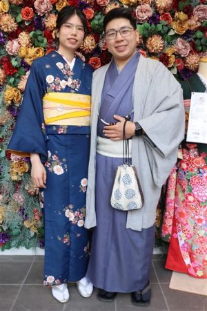 男性着物