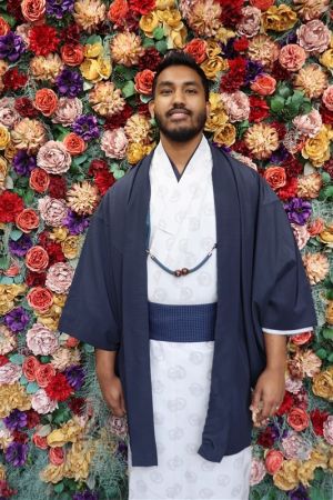 男性着物
