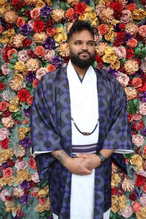 男性着物
