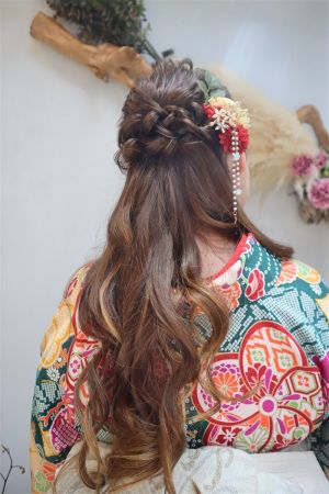 フリーチョイスヘアセット