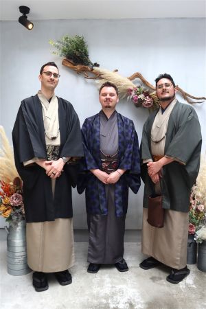 男性着物