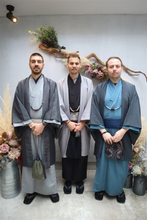 男性着物