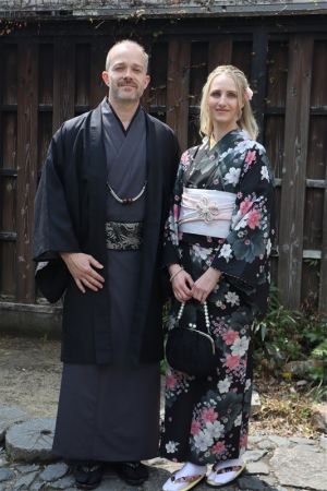 男性着物