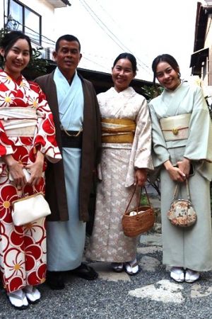 男性着物