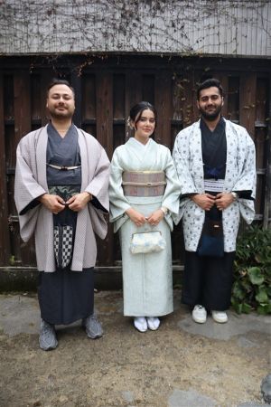 男性着物