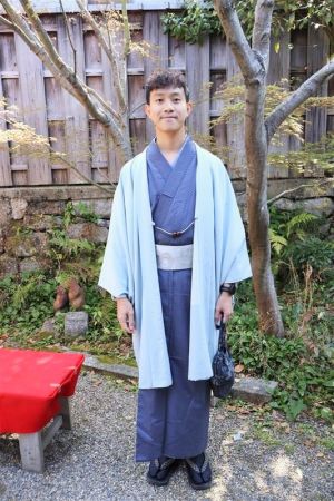 男性着物