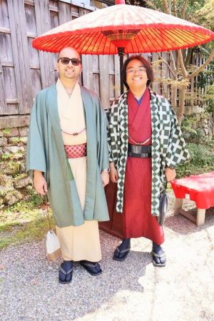男性着物
