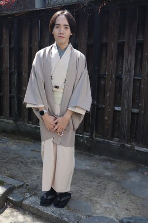 男性着物