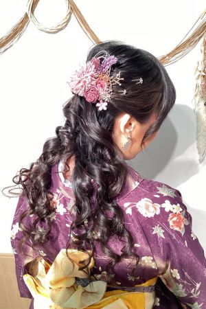 フリーチョイスヘアセット