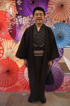 男性着物