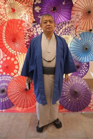 男性着物