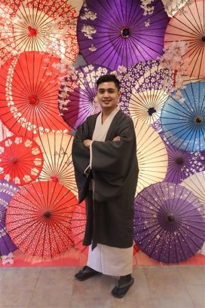 男性着物