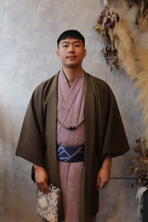 男性着物