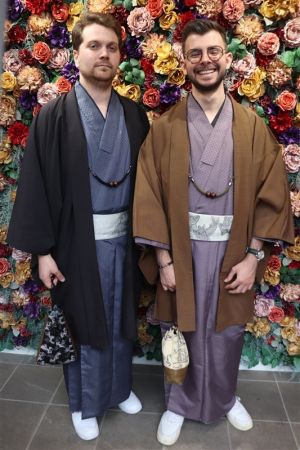 男性着物