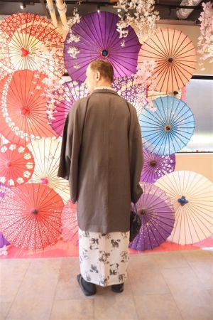 男性着物