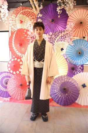 男性着物