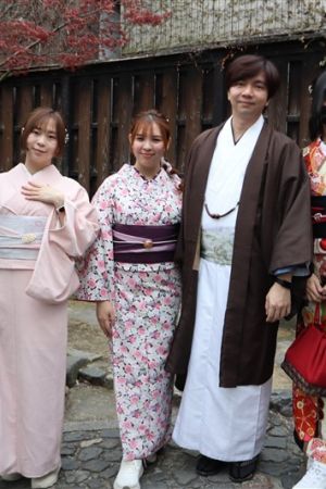男性着物