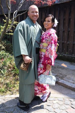 男性着物
