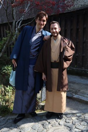 男性着物