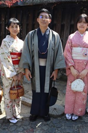 男性着物