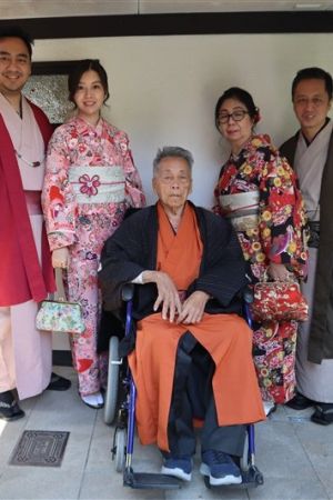 男性着物