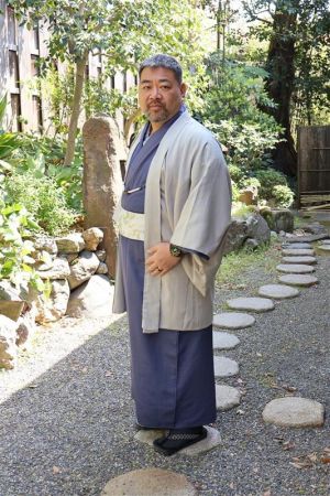 男性着物