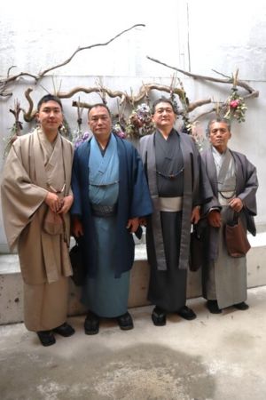 男性着物